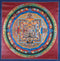 kalachakra mandala tibetan thangka painting